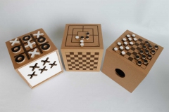 DIGITALL -  Sgabello "Dama/Filetto/Tris"